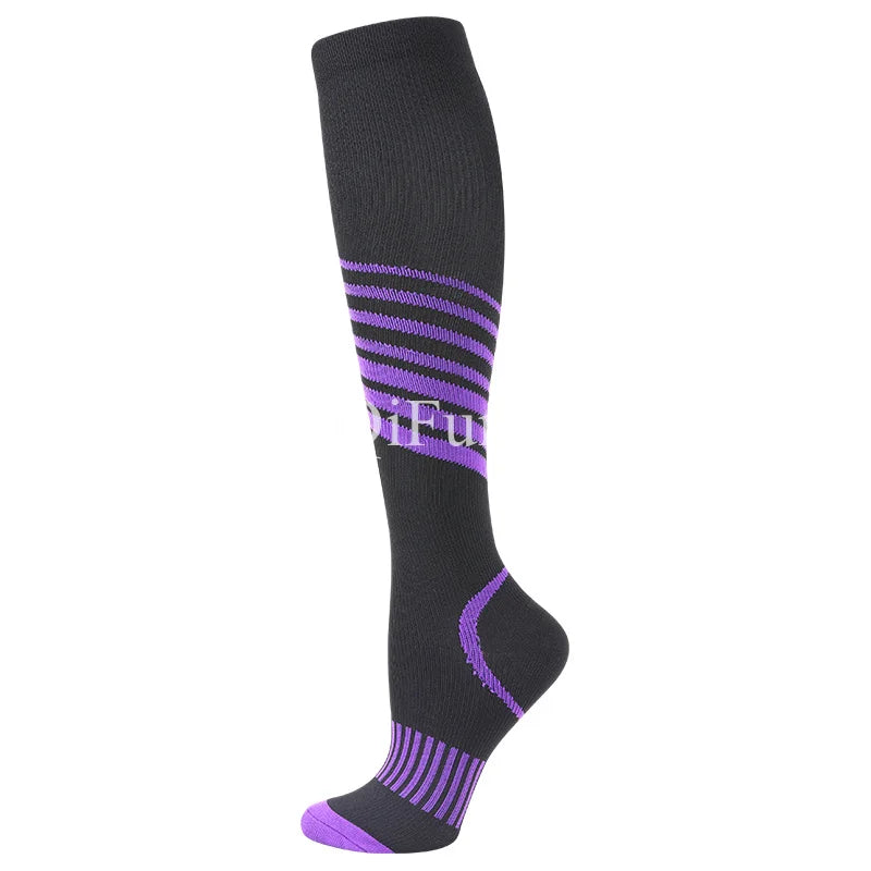 1 Pair Compression Socks Women And Men Stockings Best Medical Nursing Hiking Travel Flight Socks Running Fitness Socks