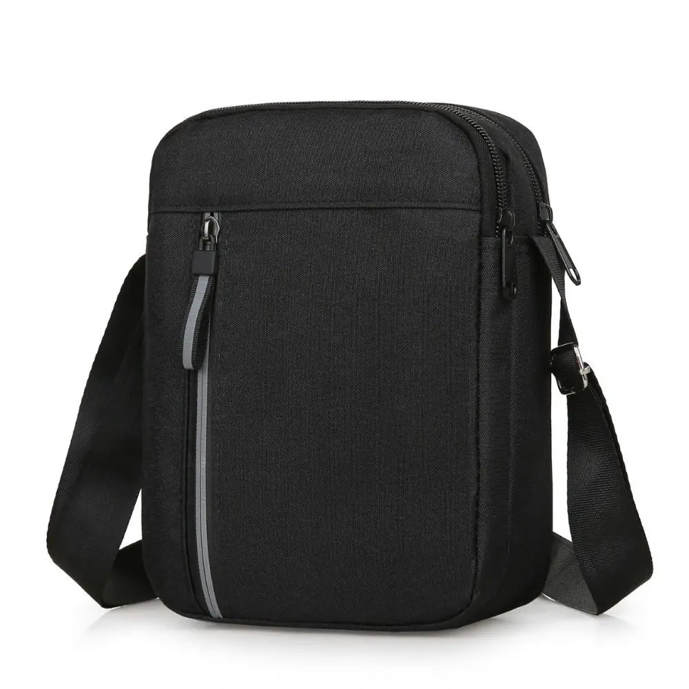 Large Capacity Crossbody Bag For Men Durable Casual Nylon Waterproof Handbag Messenger Bag Travel Male Fashion Shoulder Bag