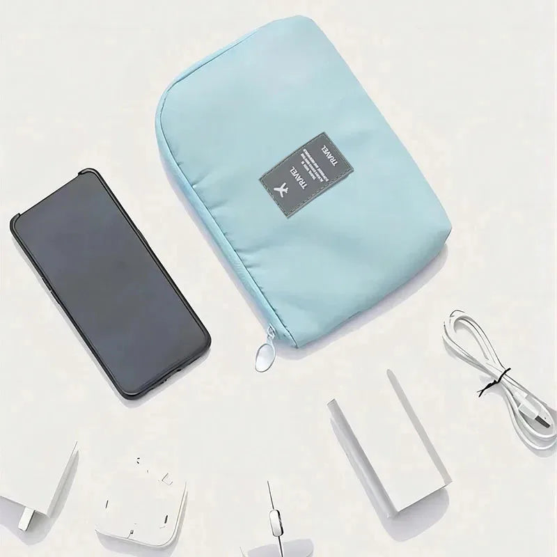 Storage Bags Electronic Organizer Mobile Digital Devices USB Line Data Cable Storage Pouch Portable Travel Cable Organizer Bag