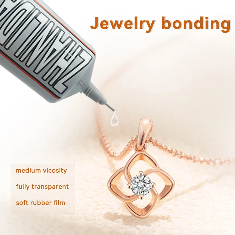 Jewelry Rhinestone Glue E6000 Clear Contact DIY Pen For Phone Case Handicrafts Repair Kawaii Plush Toys Ring Gemstone Clothes