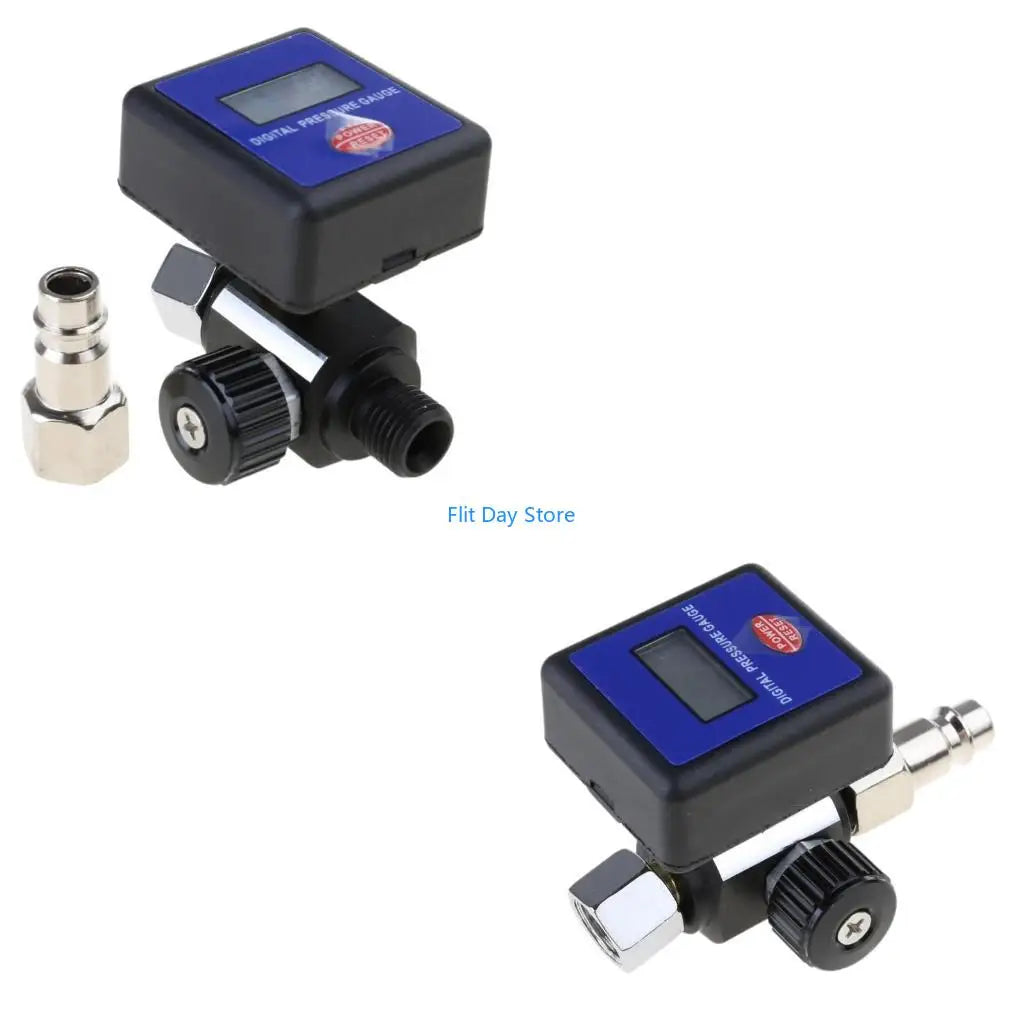 F92C Guns Air Regulator with DigitalPressure Gauge & 1/4" Thread