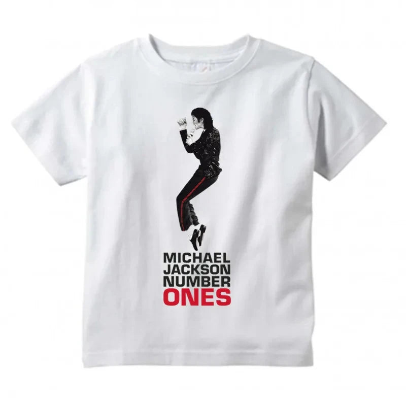 Michael Jackson Graphic Printed Tshirt Harajuku Rock Fashion Casual Short Sleeve Crew Neck Plus Size T Shirt Women