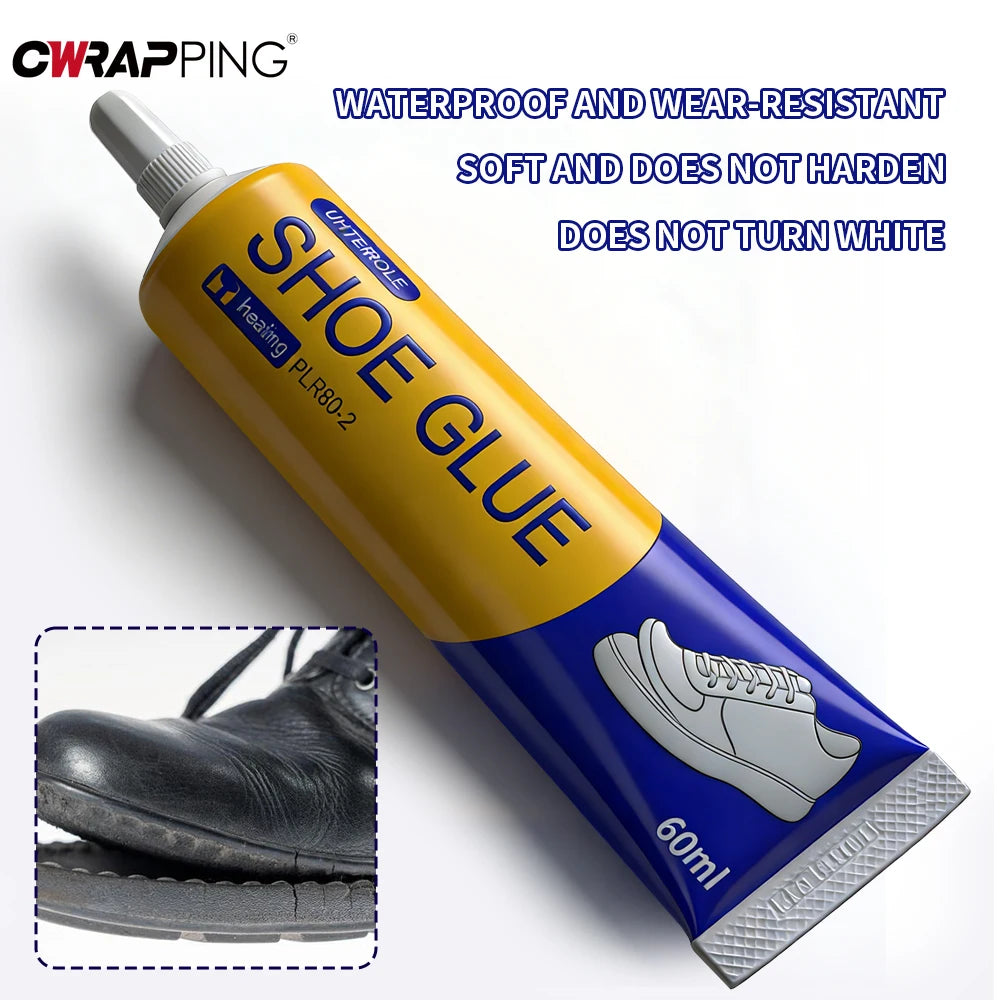 60ML Universal Waterproof Shoe Sealers Super Strong Shoe Glues DIY Repairing Adhesive for Sneakers Boot Leather Fast Repair Glue