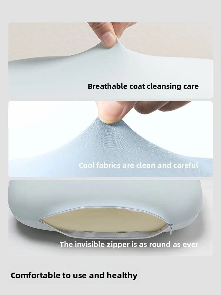 Multifunction Memory Foam Neck Pillow Slow Rebound Soft Travel Pillow for Sleeping Cervical Health Massage Nap Pillows