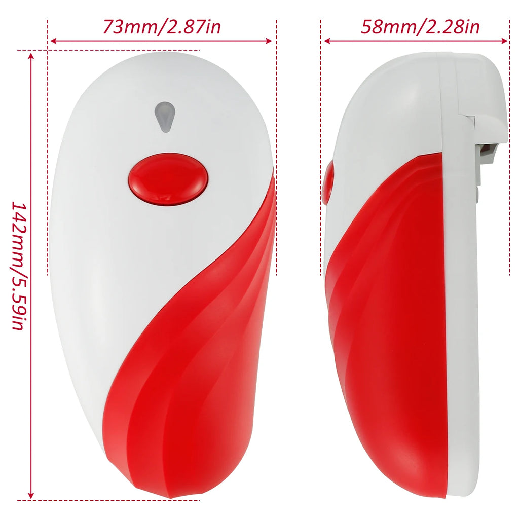 Automatic Can Opener One-Touch Operation Electric Tin Opener No Sharp Edge Handheld Can Opener Kitchen Gadgets Tools