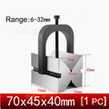 1pc New V30 V33 High Precision V Block Clamp set Machinist Blocks Precision Matched Multi-use Gauge 45x40x36mm Measureing Tool