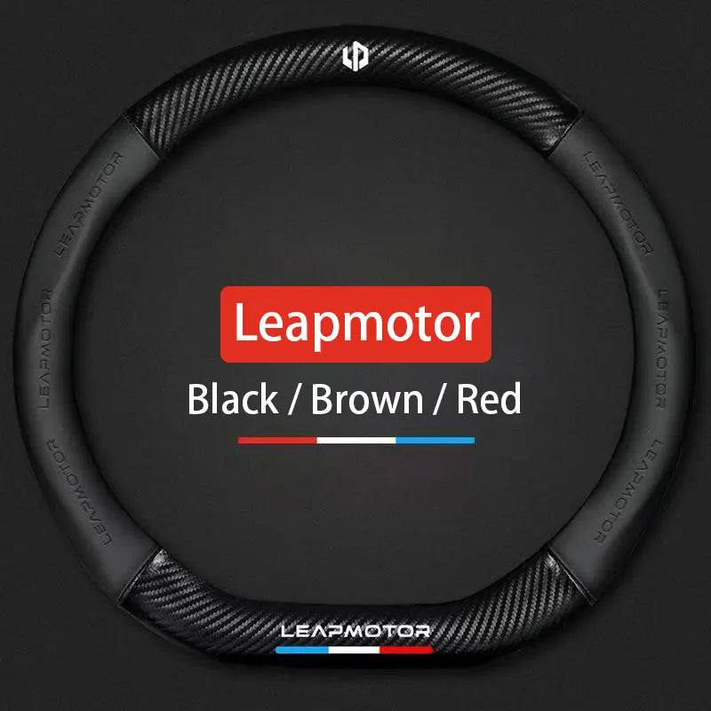 For LEAPMOTOR T03 2020-2024 Leap Motor S01 C11 C01 Reev Car Accessories Automobile steering wheel protective cover is soft