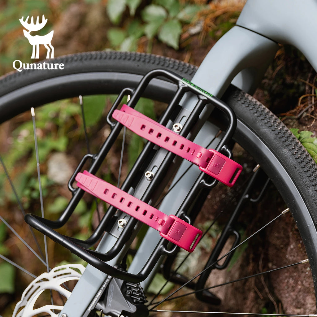 Qunature 2Pcs/set Bikepacking Fully Waterproof Compression Bag Hiking Lightweight Bicycle Gear for Road Mountain Bike Travel 12L