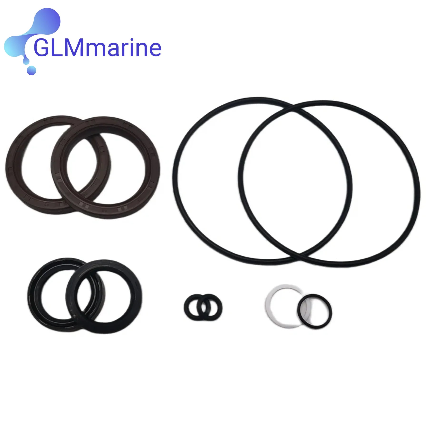 876267 Fits for Volvo Penta Lower Unit Seal Kit DP-A DP-B DP-C DP-D DPX-S AQ280DP AQ290DP Dual Prop Shaft 87840 22087 Boat Motor