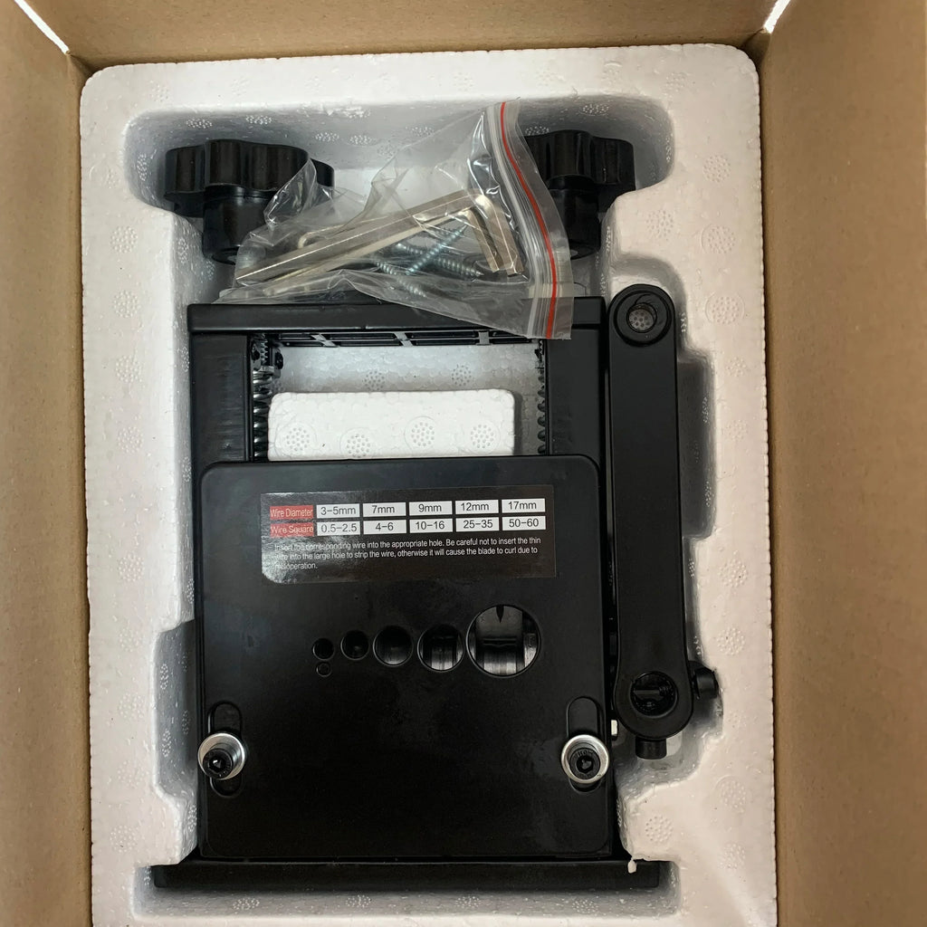 Double Drive Wire Stripper Machine Stripping Tool for 1-17mm Scrap Wire Copper Wire Stripper for Leftover Cable