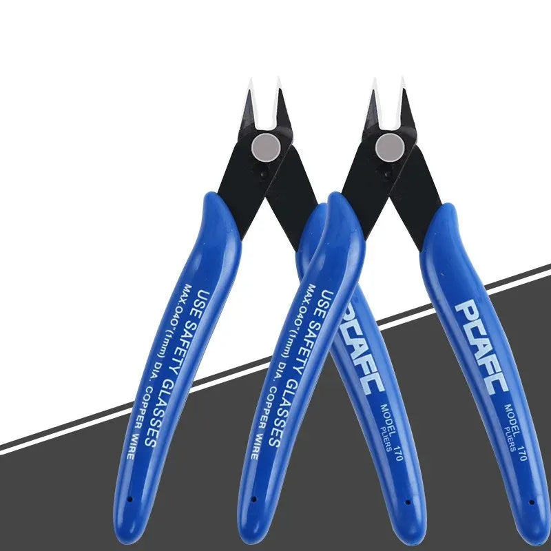 Electrician Durable Chisel Tool Pliers 170 Mini Cutting Nippers Mini Electrical Wire Cable Cutting Cutter Diagonal Pliers