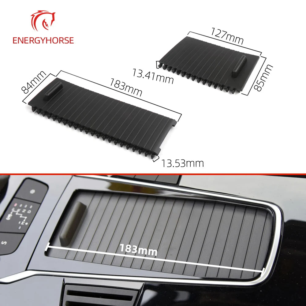 Car Center Console Shutters Cup Holder Cover Slide Roller Blind Storage Box Cover For Dongfeng Peugeot 508 2011-2018  98086959ZE