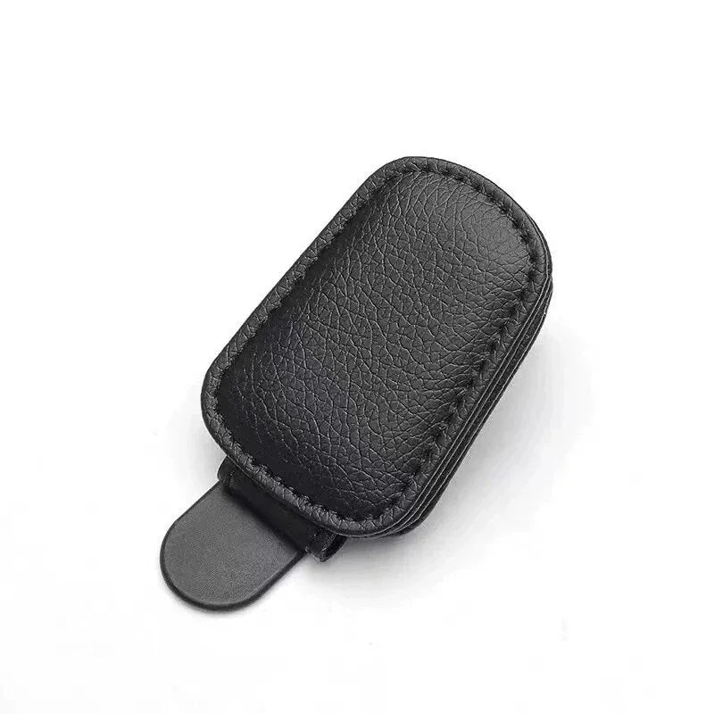 1PC Universal Magnetic Car Sunglasses Holder Eyeglass Clip Sun Visor Auto Glasses Organizer Storage