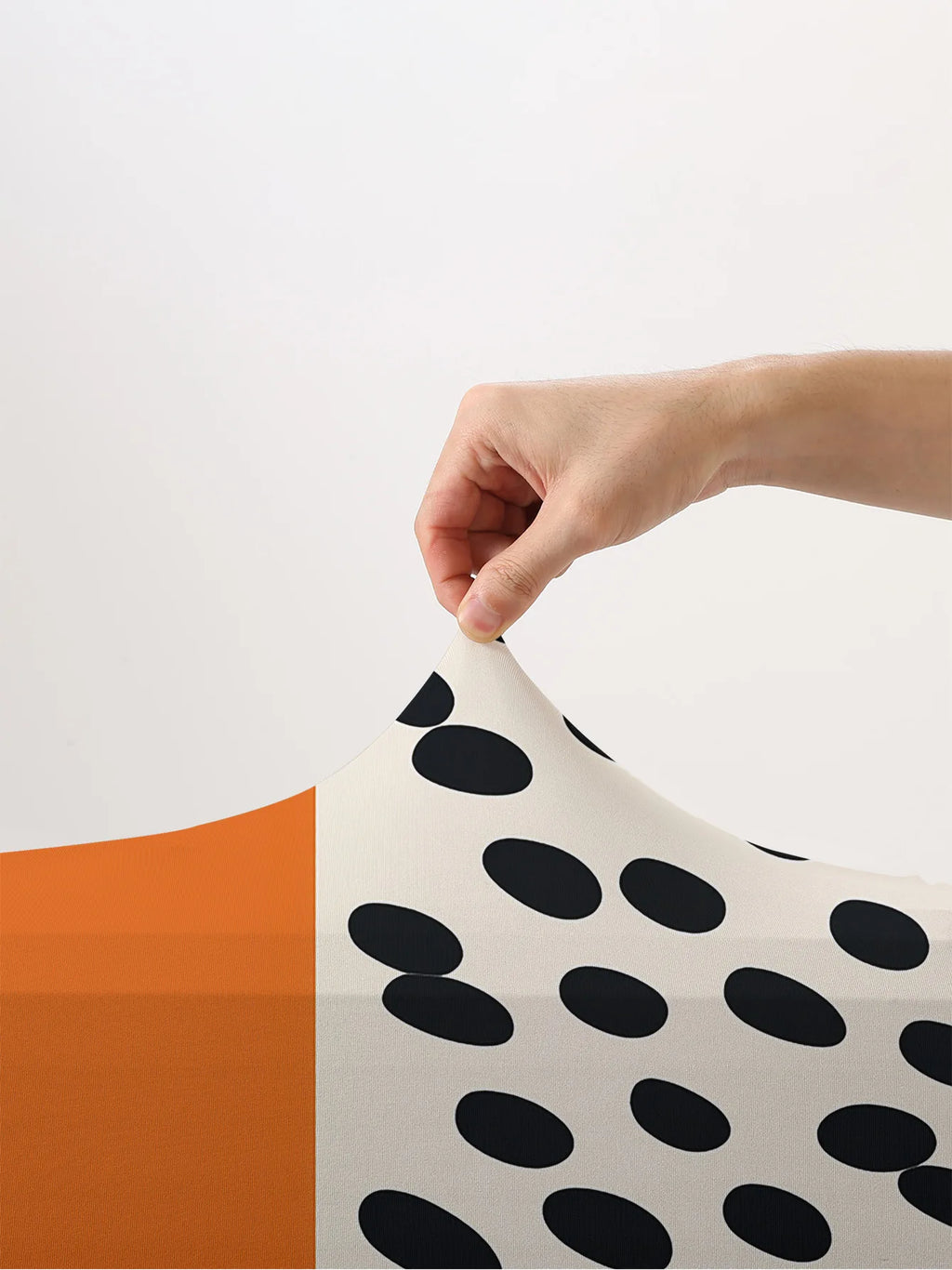 Orange block contrasting luggage protection cover, suitable for 18-32 inch luggage covers, luggage handle gloves, travel accesso