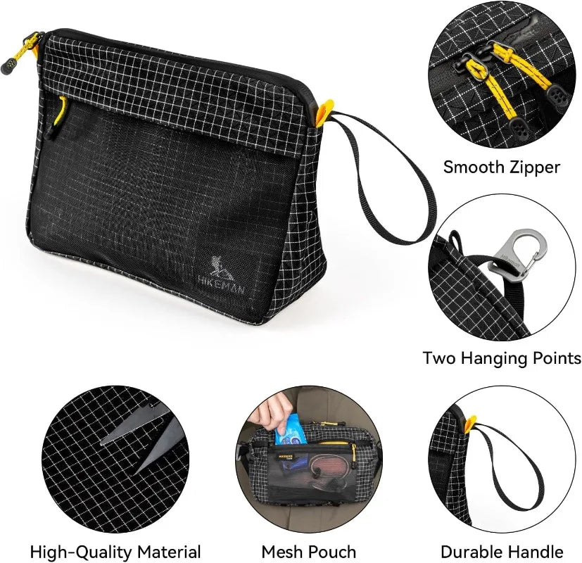 Ultralight Dyneema Waterproof Dry Bag UHMWPE Material IPX6 Sealed for Swimming Camping Hiking Beach Sport Electronics Protection