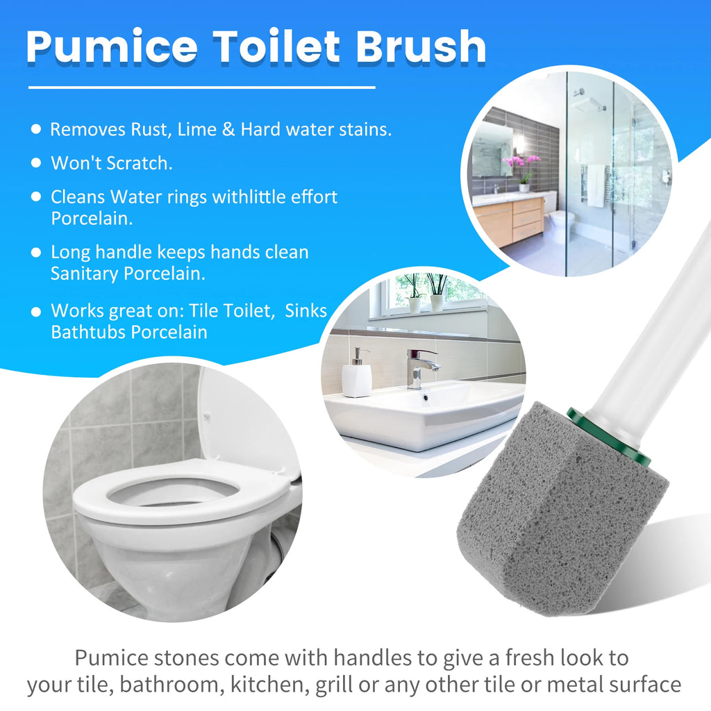 10Pcs Pumice Stone Cleaning Stick Toilet Rust Stain Removal Brush Bathroom Tile Sink Seat Toilet Bowl Cleaner Stick Tools