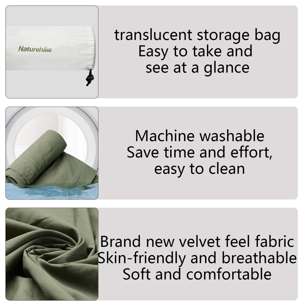 Ultralight Sleeping Bag Liner Nylon Warm Sleeping Bags Inner Liner Single Travel Hotel Camping Sheet Travel Hiking Camping