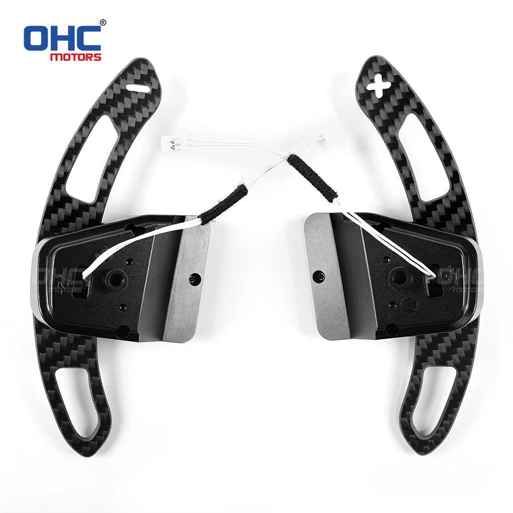 OHC Carbon Fiber Magnetic Paddle Shifters For Volkswagen VW Golf 8 MK8 GTI R R line 2021 2022 2023 2024 2025