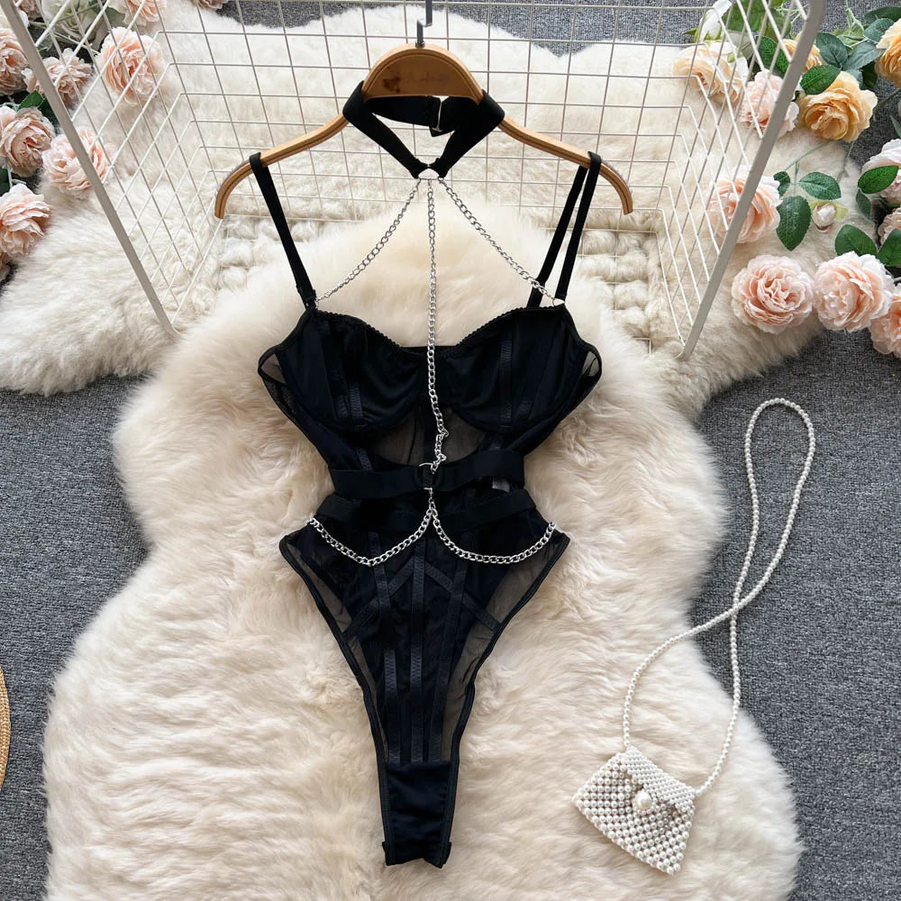 Sweet Bunny Lingerie Set Women Sexy Soft Plush Cute Bowknot Sweet Nightgowns Christmas Rabbit New