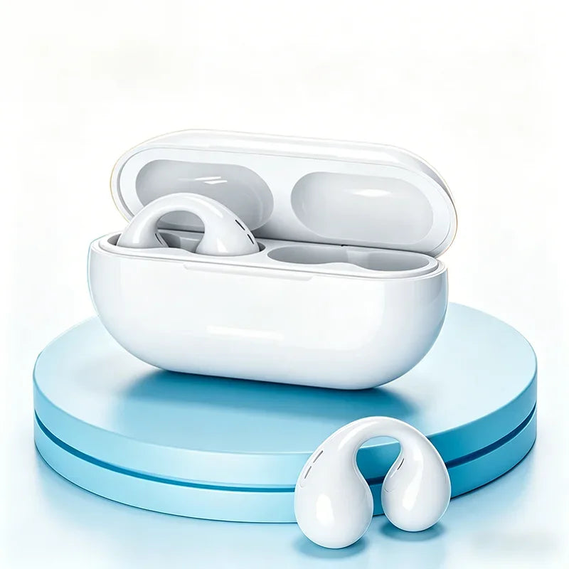 Original clip-on wireless sports headphones, long battery life running music headphones, compatible with Xiaomi and iPhone.