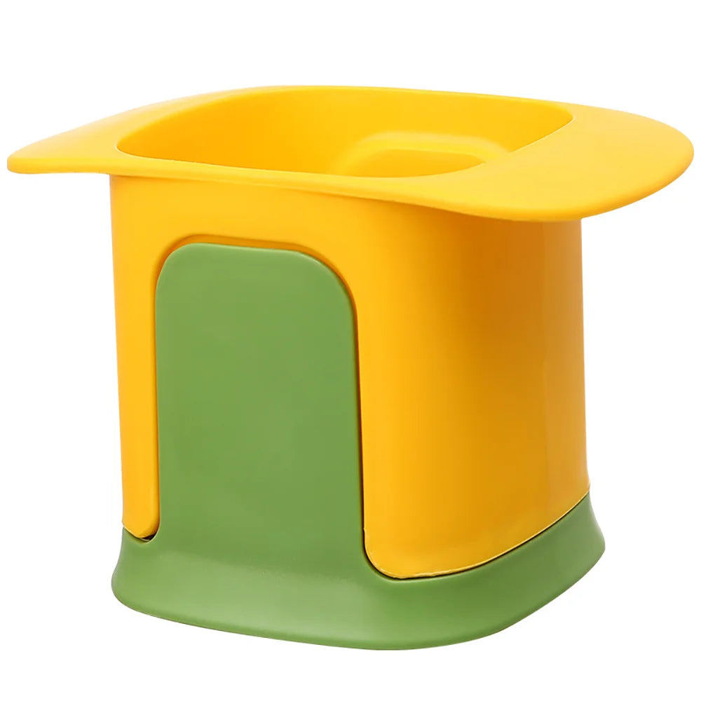 Hand Press Vegetable Dicer Outdoor Cucumber Slicer Fruit Cutter Picnic Supplies - Portable Shredder for Camping