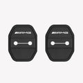 2/4pcs Silicone Car Door Lock Buckle Protector Cover for Mercedes Benz AMG W204 W213 W205 W211 W176 W164 CLA Smart Auto Access