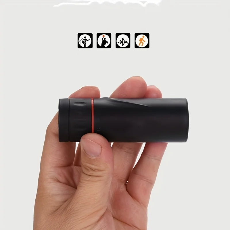 2000X25 High Magnification High-Definition Binoculars, Mini Portable Outdoor Travel Professional Telescope