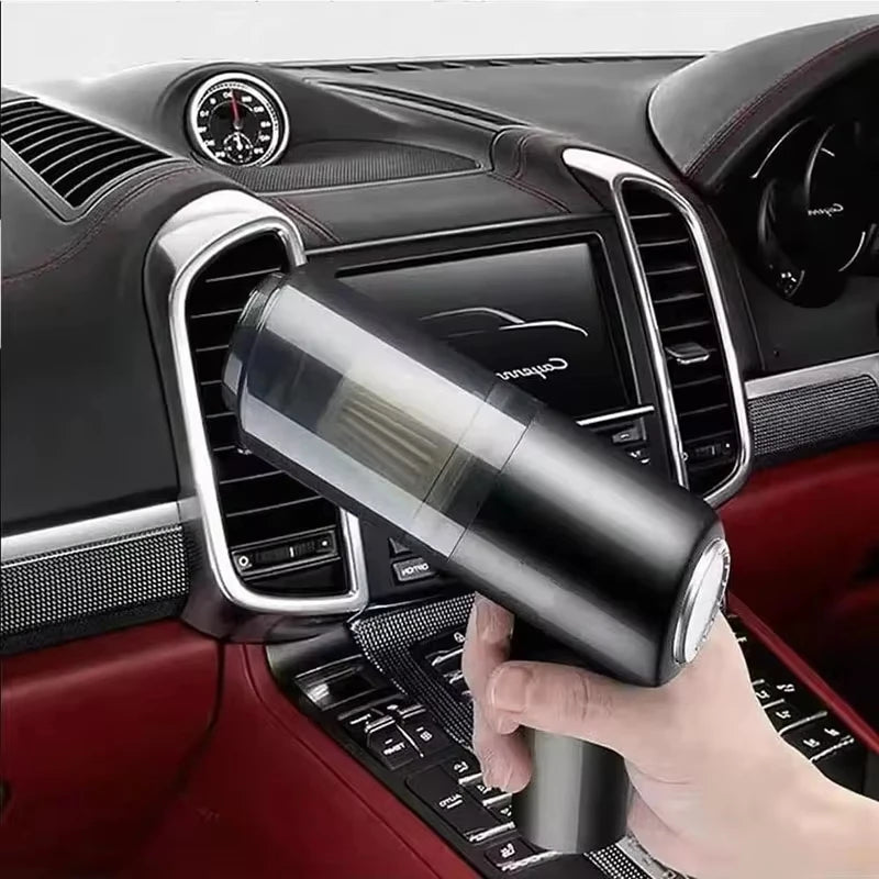 Handheld Car Vacuum Cleaner, 15000PA Portable Cordless, Dual use of blowing and suctionMulti-Nozzles, for Car, Home, Pet, Office