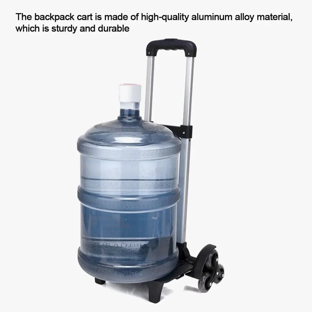 Foldable Luggage Travel Hand Cart Durablel Pullling Rod Carrier Student Backpack Trolley Rack Pet Bag
