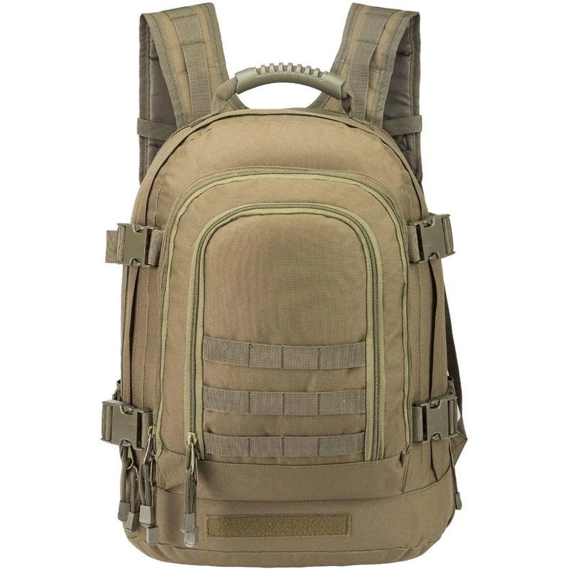 60L Military Tactical Backpack for Men Army Expandable 3 Day Assault Pack Molle Bug Out Bag for Camping Hiking Rucksack Fishing