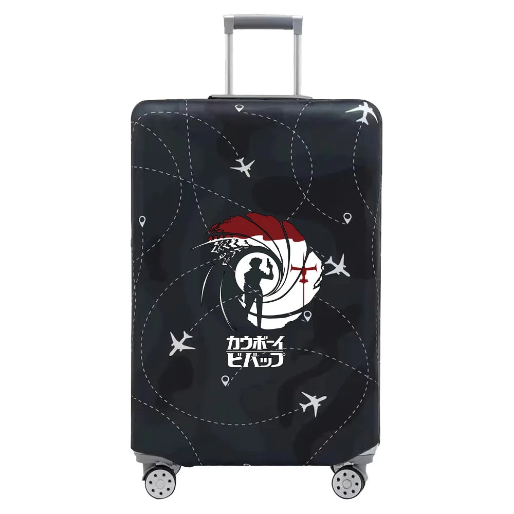 Baggage Covers Travel Luggage Protective Cover Stretch Dust Suitcase Covers Cartoon Print Series for18-32inch Travel Accessories
