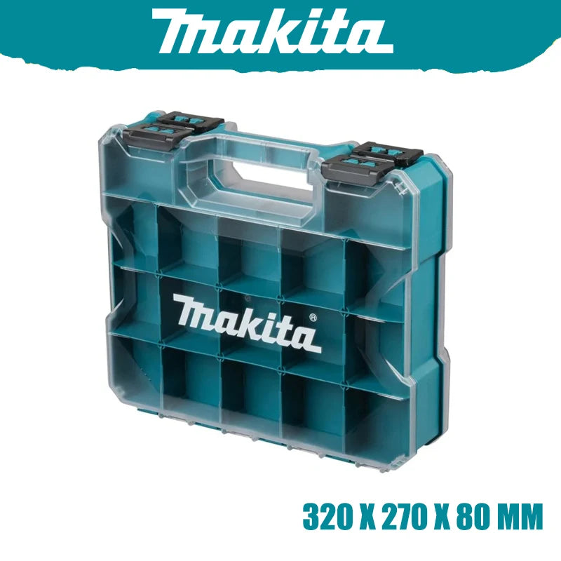 Makita E-26870 Double Sided Organiser Case 320MM PVC Plastic Sturdy Durable Convenient Storing ToolBox