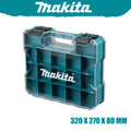 Makita E-26870 Double Sided Organiser Case 320MM PVC Plastic Sturdy Durable Convenient Storing ToolBox