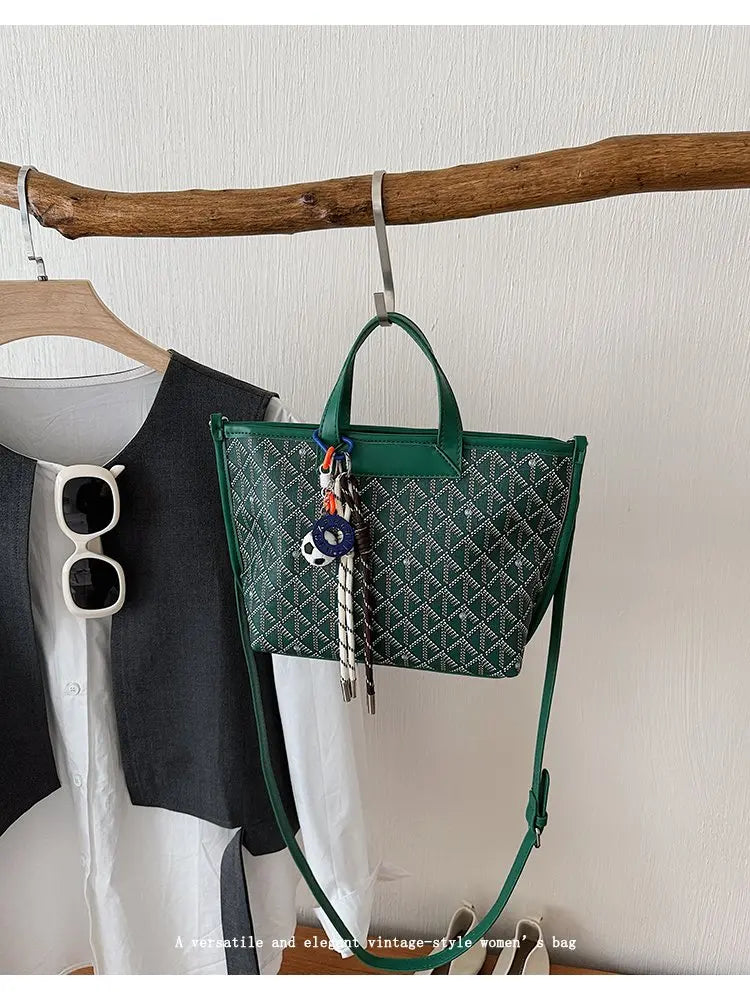 Simple Luxury Crossbody-Bag And Popular Best Diaper Bags For Women Vintage Fashion Tote Large Capacity
