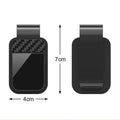 Car Sunglasses Clip Sun Visor Glasses Holder Card Ticket Holder Stable Storage Clips Eyeglasses Hanger Car Interior Accessories