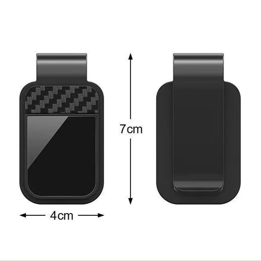 Car Sunglasses Clip Sun Visor Glasses Holder Card Ticket Holder Stable Storage Clips Eyeglasses Hanger Car Interior Accessories