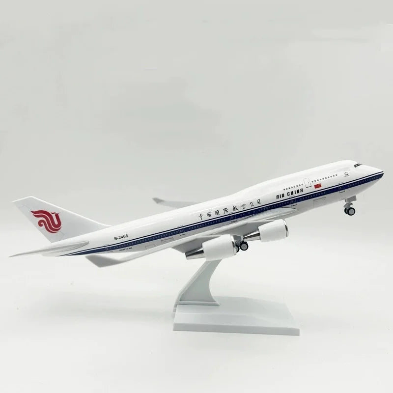 1/250 Scale 30cm Toy Planes Diecast Resin B747 Air China Airlines Airplane Model 747 Toys Airplane For Display Collection Gift
