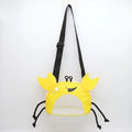 Novelty Design Crab Mesh Storage Bag, Cute Cartoon Pattern Zipper Beach Bag, Girl Fashion Shoulder Bag, Children's Crossbody Bag