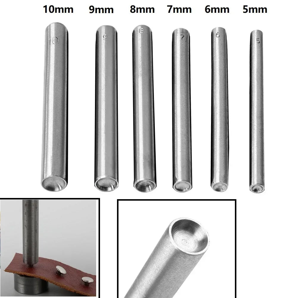 Tool Rivet Tool Rivet Rivet Tool Setting Tool Stainless Steel 5/6/7/8/9/10mm Steel Rivet Setting Rivet Setting Tool