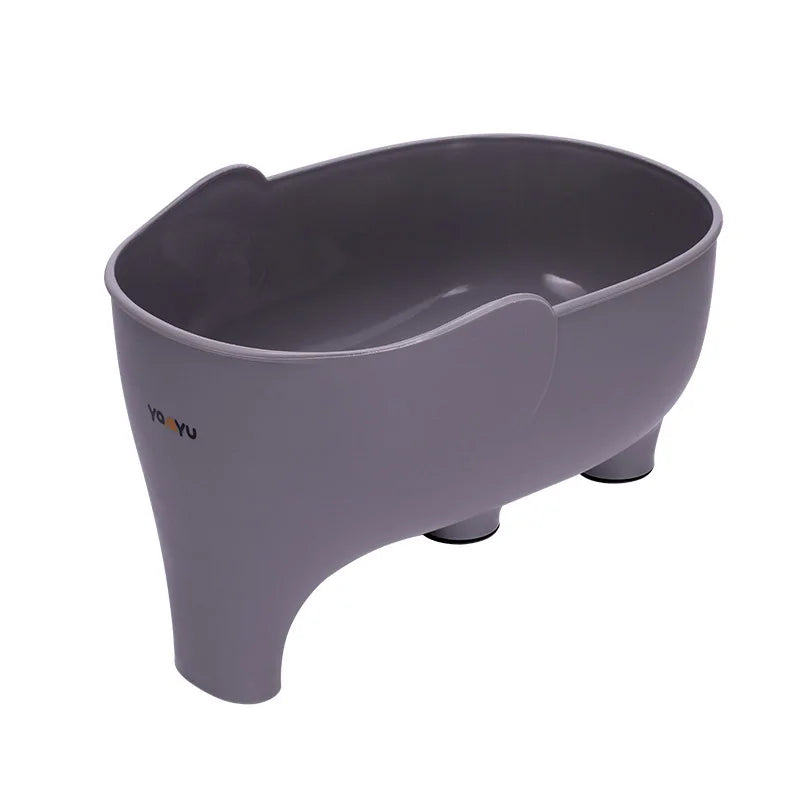 Sink Strainer Elephant Drain Basket Fruit Vegetable Washing Basket Hanging Drainer Rack Multipurpose Kitchen Storage Accessories