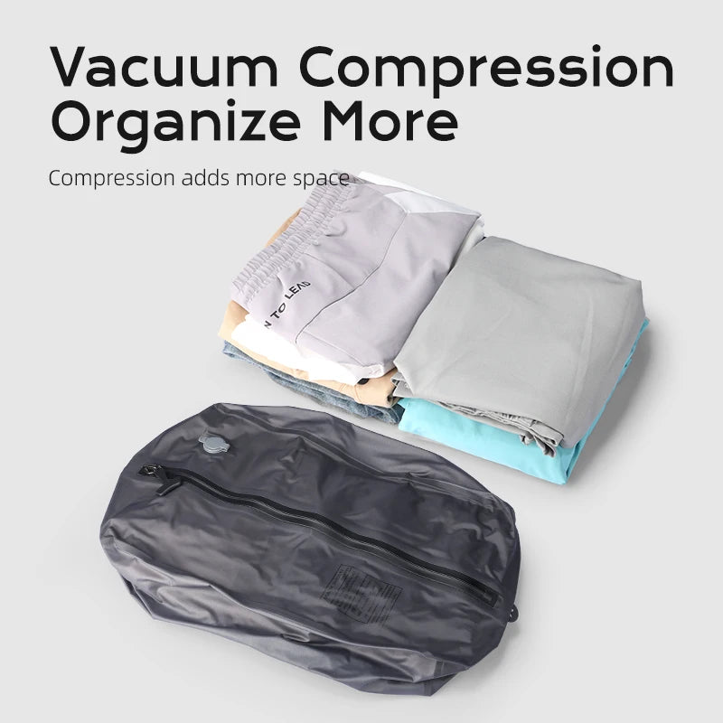 MARK RYDEN Vacuum Compression Storage Bag, Lightweight Space-Saving Travel Organizer