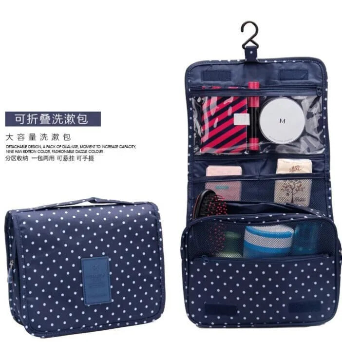Multifunctional Travel Hook makeup bag Cosmetics Storage Bag Waterproof Toiletries Beauty Organizer Ladies Bathroom Storage Bag