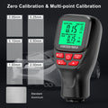 HW300-MAX Car Paint Film Automatic Thickness Gauge 0-2000UM Fe & NFe Auto Power Off Car Coating Thickness Tester Automotive Tool