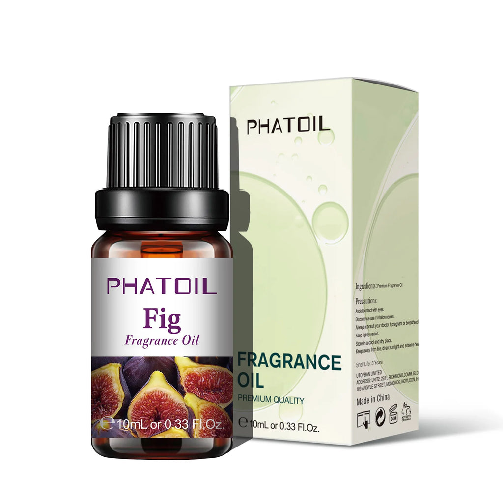 PHATOIL 1/2/6/10pcs 10ml Fruity Fragrance Oil For Aromatherapy Cherry Apple Strawberry Mango Coconut Lemon Fragrance Aroma Oils