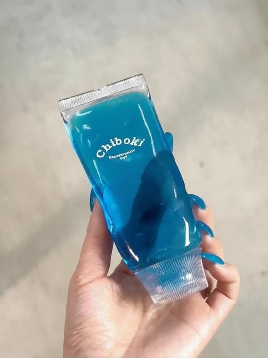 Toothpaste Stress Ball Shapeable Squishy Toy Non-Bounce Jam Vaseline Feel ASMR Fidget Toys for Kids & Adults Anti Stress Gifts