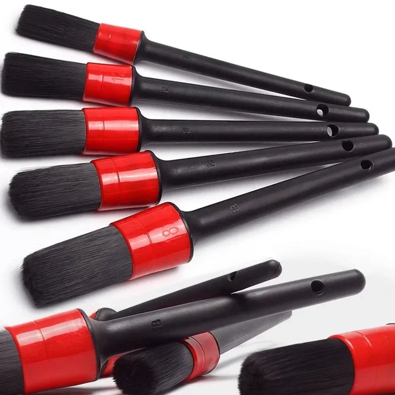 Detailing Brush Set Car Brushes Car Detailing Brush For Car Cleaning Detailing Brush Dashboard Air Outlet Wheel Brushes
