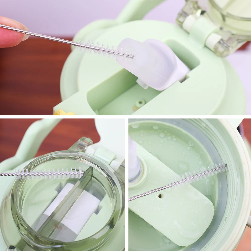 Cleaning Brush Set Test Tube Bottle Baby Straw Washing Cleaner Bristle Kit Household Cleaning Brush Tools Accessories Wholesale