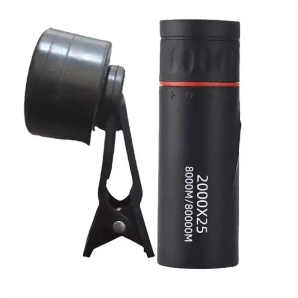 3000x25 Monocular HD Professional Adult Monocular and Mini Portable Telescope, Suitable for Outdoor Camping and Hunting