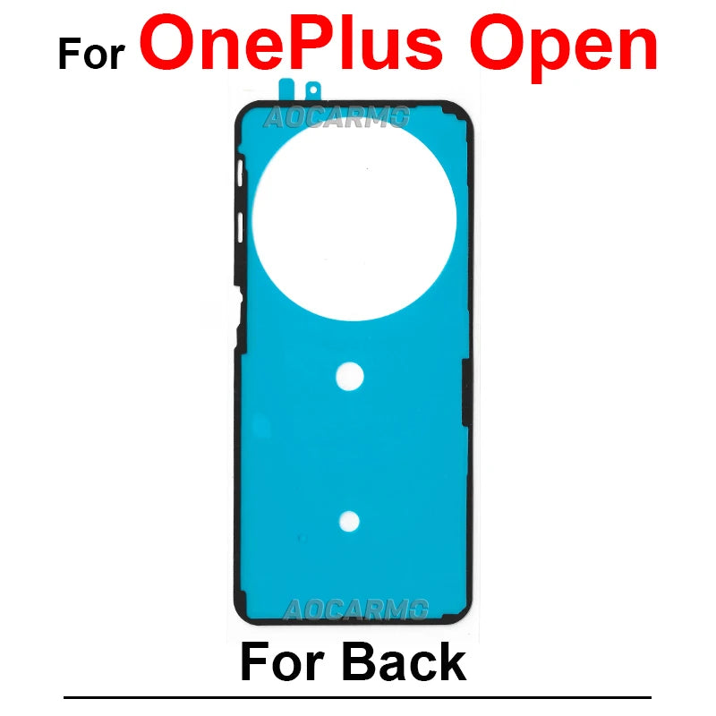For OnePlus 6 6T 7 7T 8 8T 13R 9 10R 10 Pro 9R 9RT Nord Rear Door Housing Back Cover Adhesive 1+8Pro Sticker Tape Glue