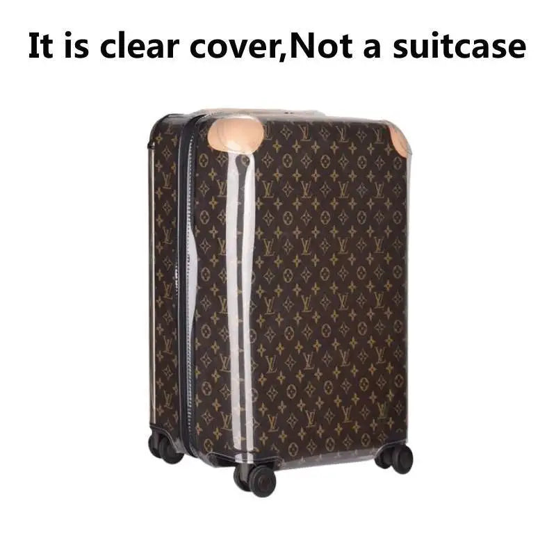 Luggage Cover for 50CM 55CM 70CM Suitcase Dustproof Protecter Transparent Covers Thickness PVC Travel Accessories Custom Clear